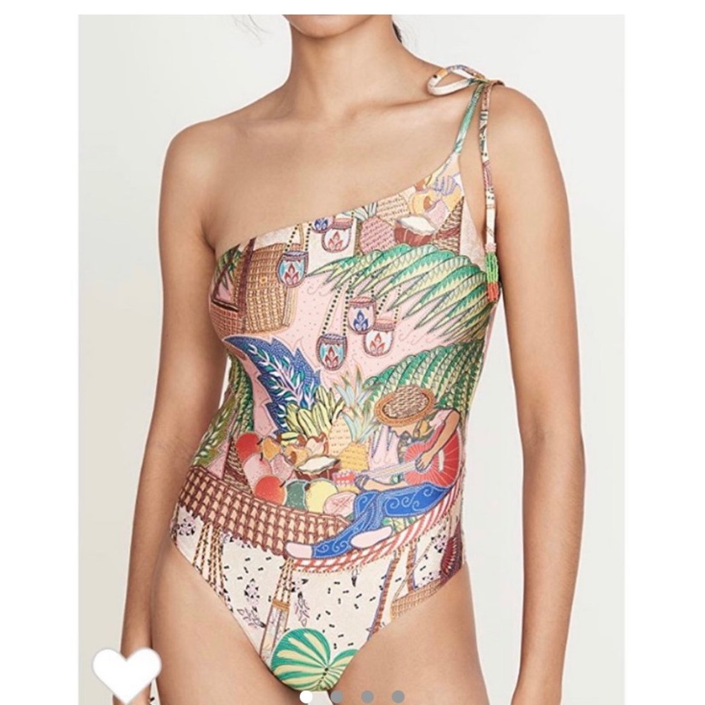 Farm Rio Anthropologie Bahia one piece swimsuit - Picture 1 of 3